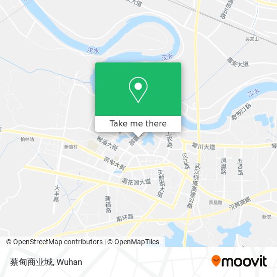 蔡甸商业城 map