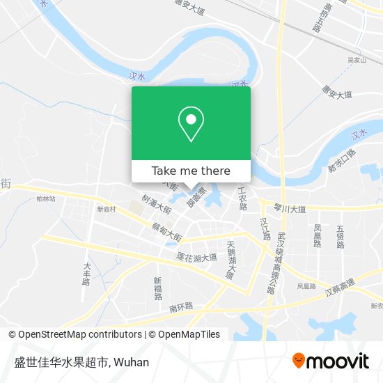 盛世佳华水果超市 map