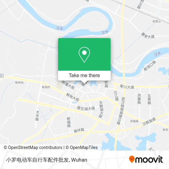 小罗电动车自行车配件批发 map