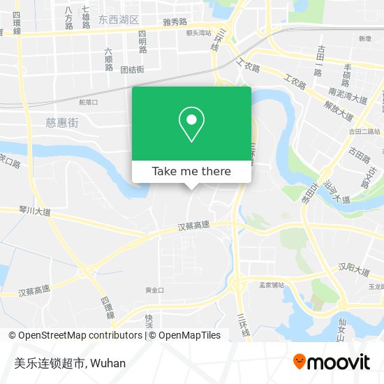 美乐连锁超市 map