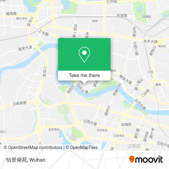 怡景南苑 map