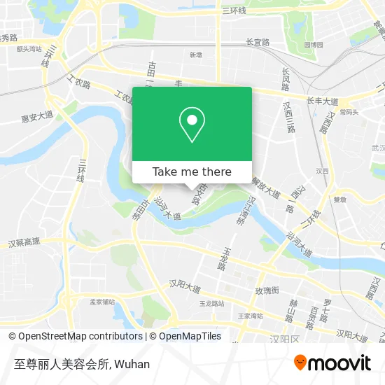 至尊丽人美容会所 map