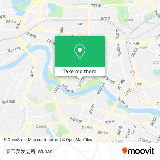 春玉美发会所 map