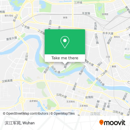 滨江军苑 map
