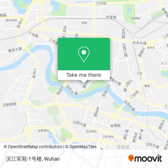 滨江军苑-1号楼 map