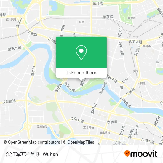 滨江军苑-1号楼 map