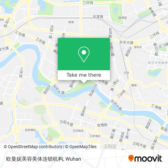 欧曼妮美容美体连锁机构 map
