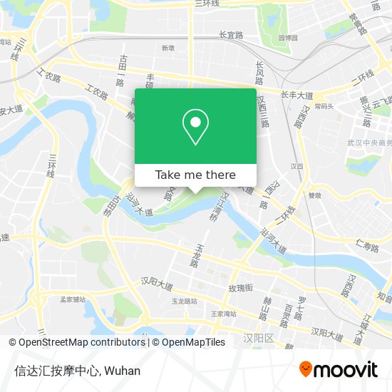 信达汇按摩中心 map
