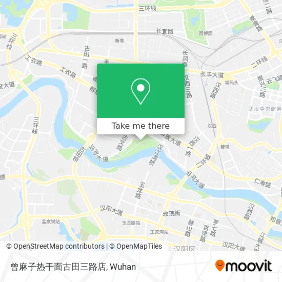 曾麻子热干面古田三路店 map
