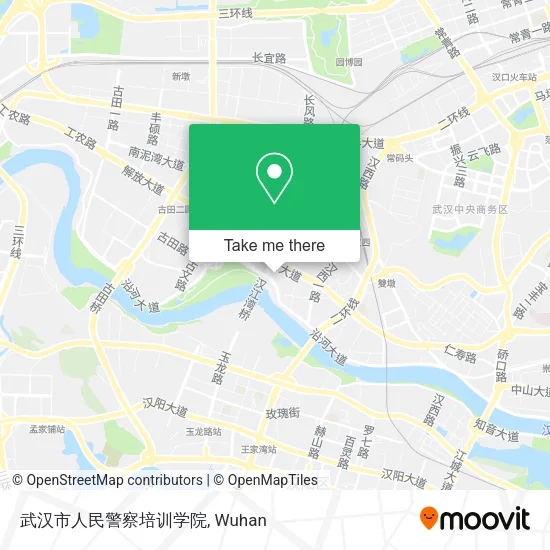武汉市人民警察培训学院 map