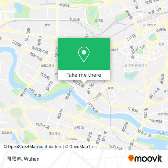 周黑鸭 map