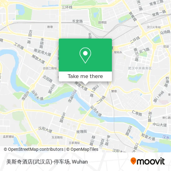 美斯奇酒店(武汉店)-停车场 map