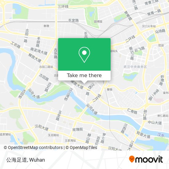 公海足道 map