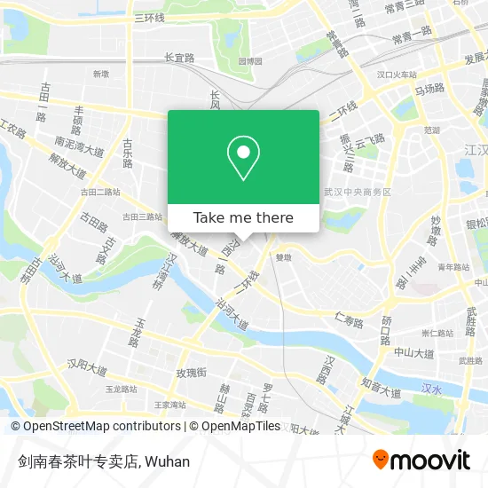 剑南春茶叶专卖店 map