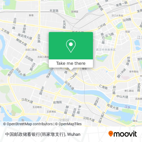 中国邮政储蓄银行(韩家墩支行) map