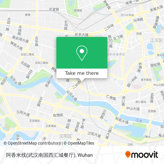阿香米线(武汉南国西汇城餐厅) map