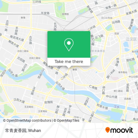 常青麦香园 map
