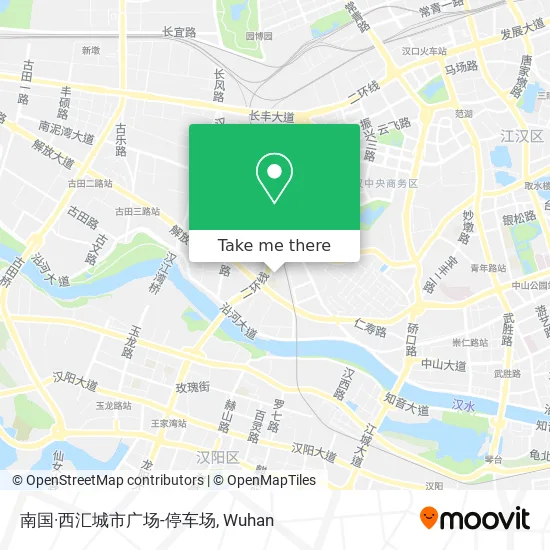 南国·西汇城市广场-停车场 map