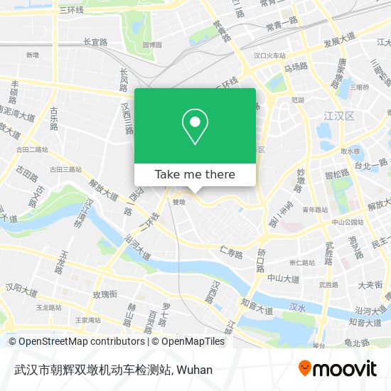 武汉市朝辉双墩机动车检测站 map