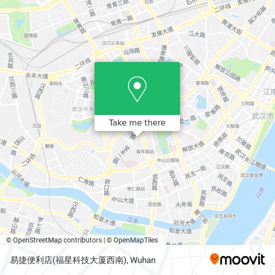 易捷便利店(福星科技大厦西南) map