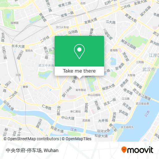 中央华府-停车场 map