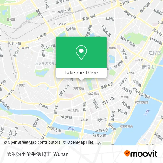 优乐购平价生活超市 map