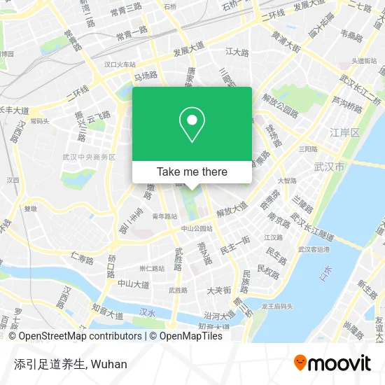 添引足道养生 map