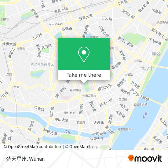 楚天星座 map