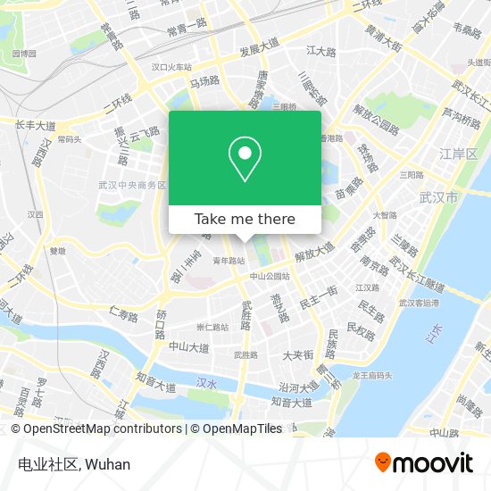 电业社区 map