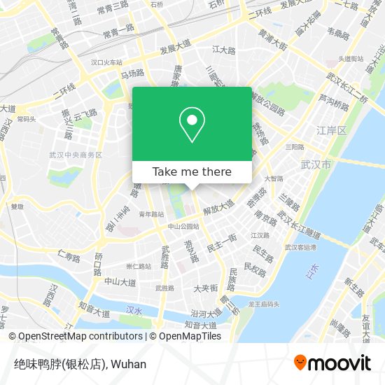 绝味鸭脖(银松店) map