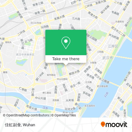 佳虹副食 map