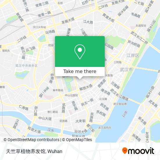 天竺草植物养发馆 map