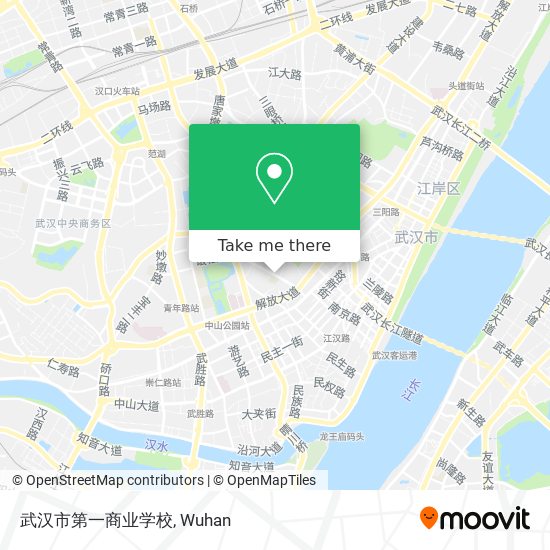 武汉市第一商业学校 map