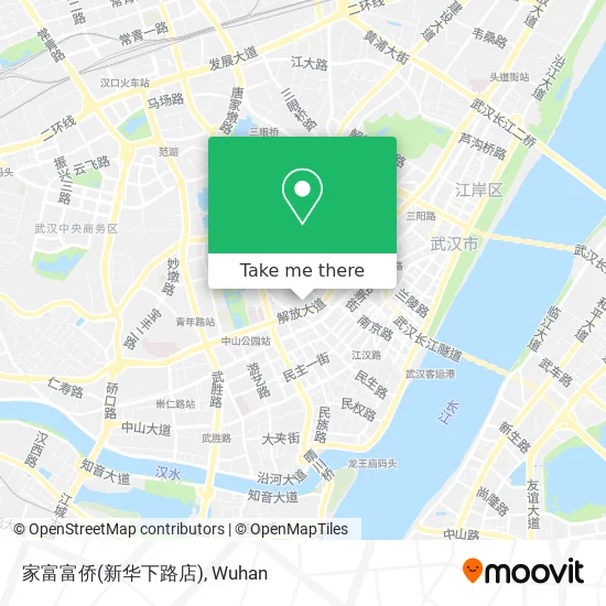 家富富侨(新华下路店) map