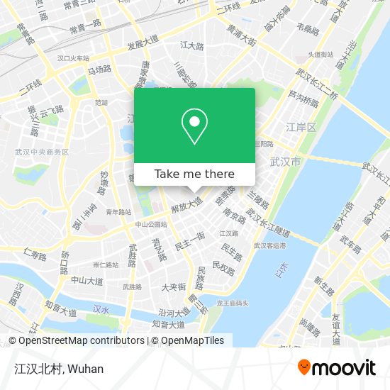 江汉北村 map