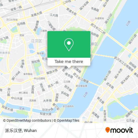 派乐汉堡 map