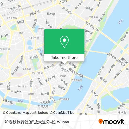 沪春秋旅行社(解放大道分社) map