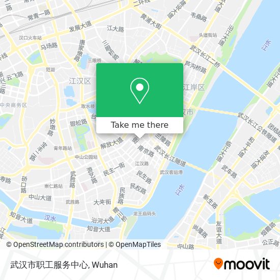 武汉市职工服务中心 map