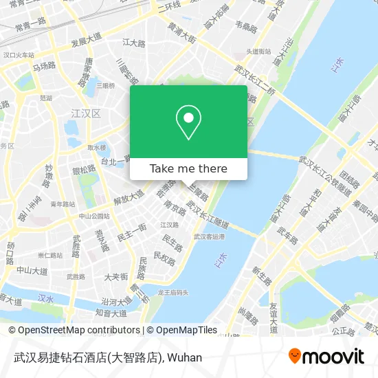 武汉易捷钻石酒店(大智路店) map