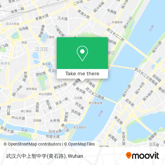 武汉六中上智中学(黄石路) map