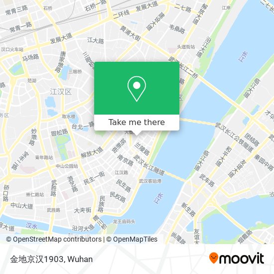 金地京汉1903 map