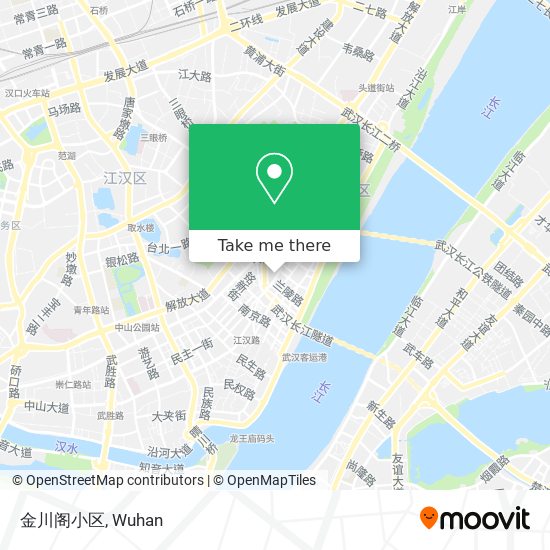 金川阁小区 map