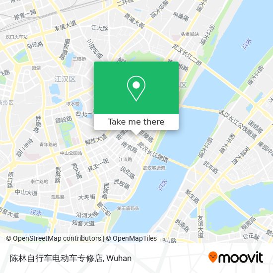 陈林自行车电动车专修店 map
