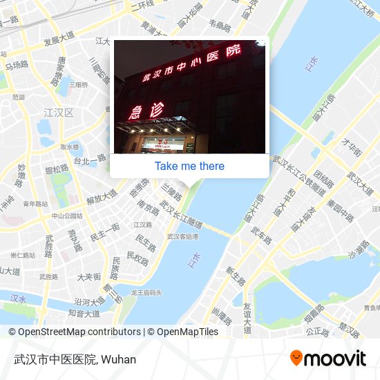武汉市中医医院 map