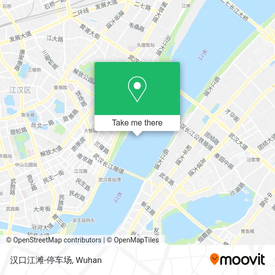 汉口江滩-停车场 map