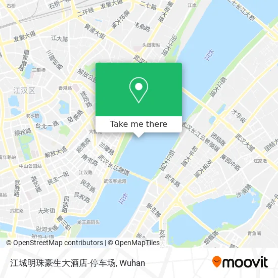 江城明珠豪生大酒店-停车场 map