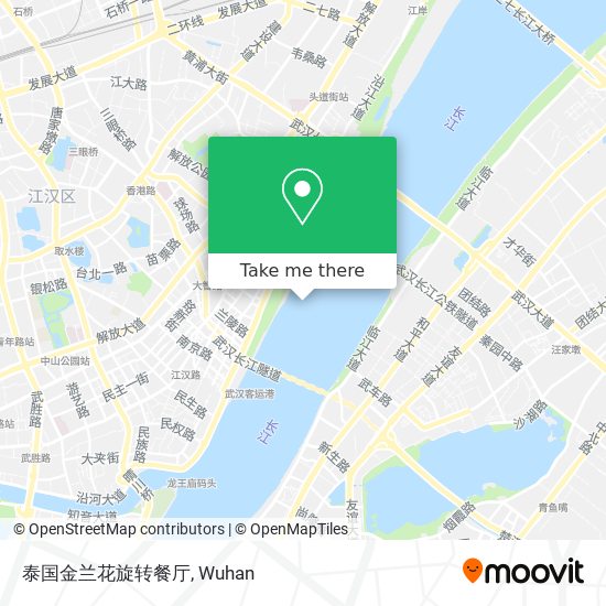 泰国金兰花旋转餐厅 map