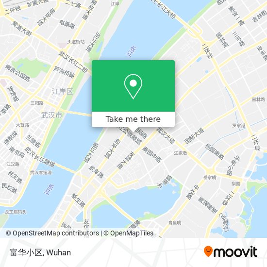 富华小区 map