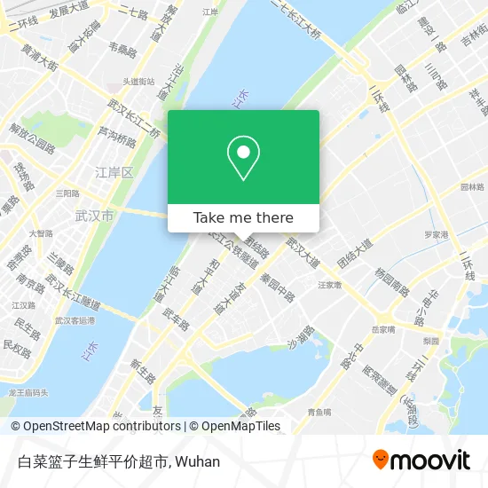 白菜篮子生鲜平价超市 map