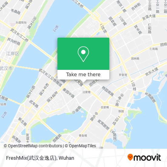 FreshMix(武汉金逸店) map